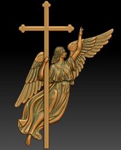 3d модель фигуры ангела со шпиля Петропавловского собора