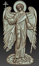 3д модель иконы для чпу Ангел Хранитель