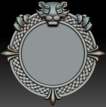 Download free 3d model of decorative frame